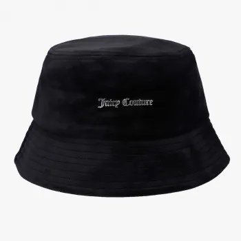 JUICY COUTURE Fes ELLIE VELOUR BUCKET HAT 