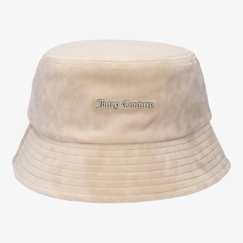 JUICY COUTURE Palarie ELLIE VELOUR BUCKET HAT 