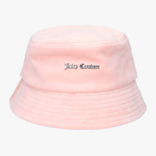 JUICY COUTURE PALARIE ELLIE VELOUR BUCKET HAT 