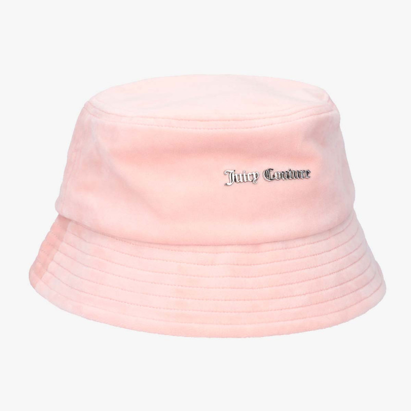 JUICY COUTURE Palarie ELLIE VELOUR BUCKET HAT 