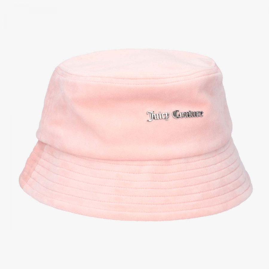 JUICY COUTURE Palarie ELLIE VELOUR BUCKET HAT 