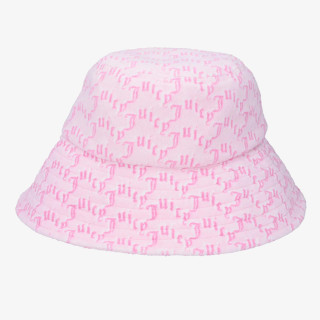 JUICY COUTURE PALARIE TOWELLING LONG BRIM BUCKET HAT 