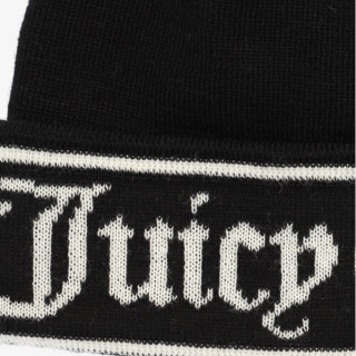 JUICY COUTURE Palarie INGRID FLAT KNIT BEANIE 