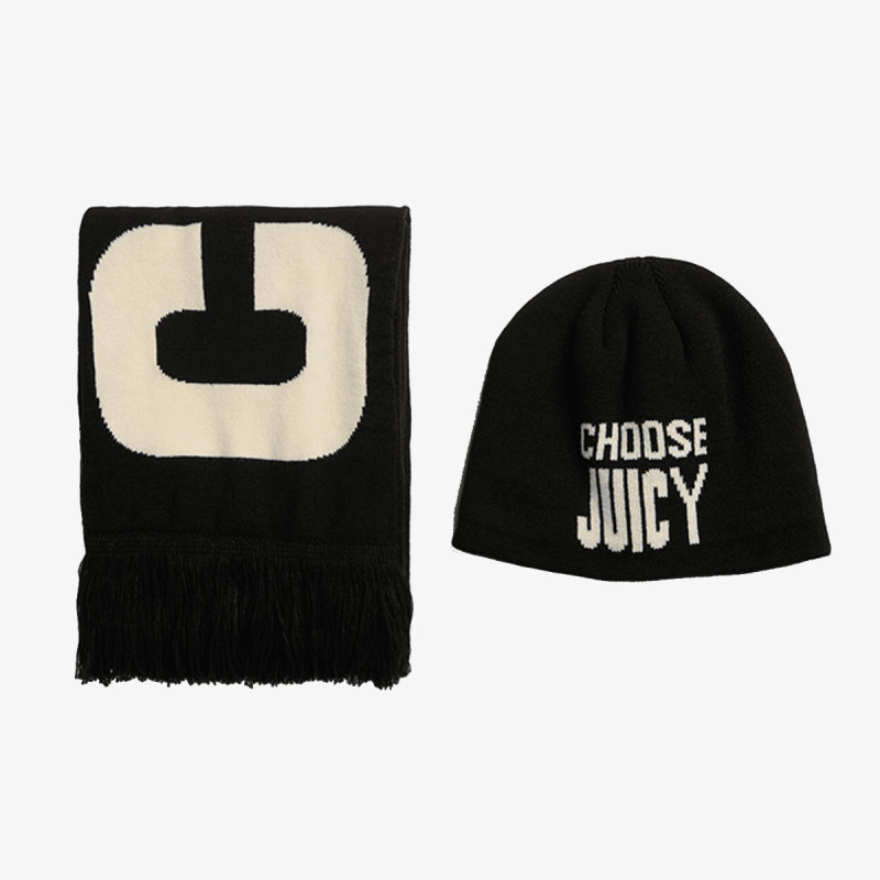 JUICY COUTURE Palarie JC SCARF/BEANIE 