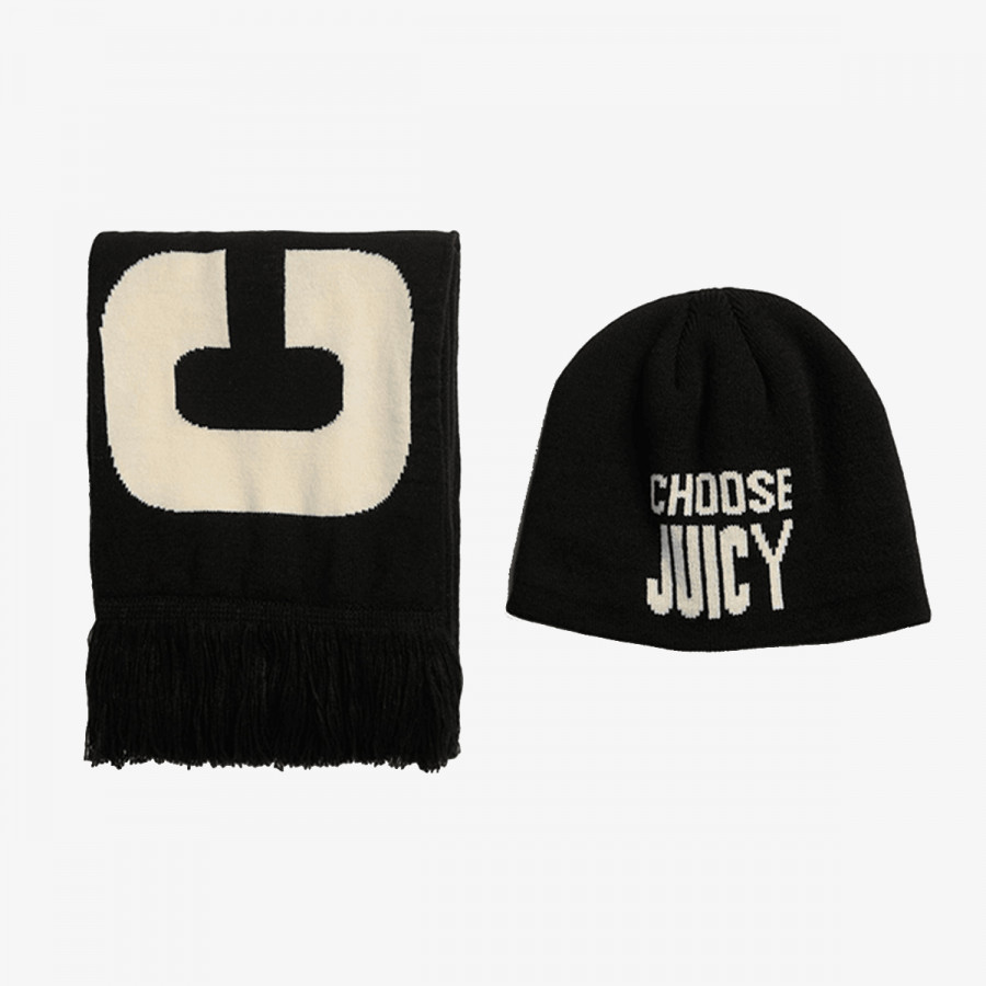 JUICY COUTURE Palarie JC SCARF/BEANIE 