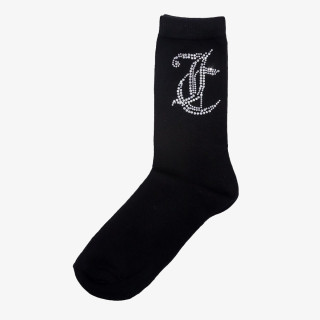 JUICY COUTURE Sosete LEA DIAMANTE  SOCKS 