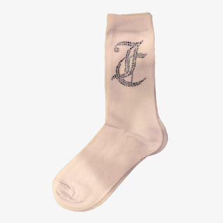 JUICY COUTURE Sosete LEA DIAMANTE  SOCKS 