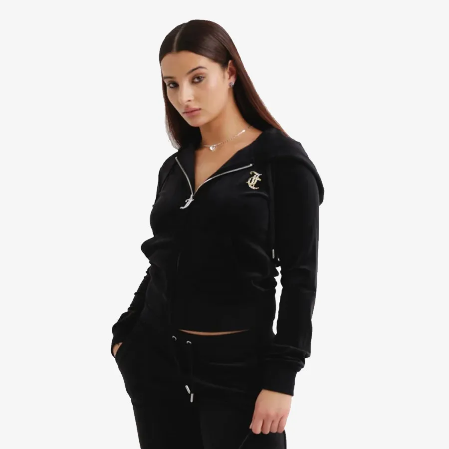 JUICY COUTURE Hanorace MIXED COLOUR DIAMANTE ROBERTSON HOODIE 