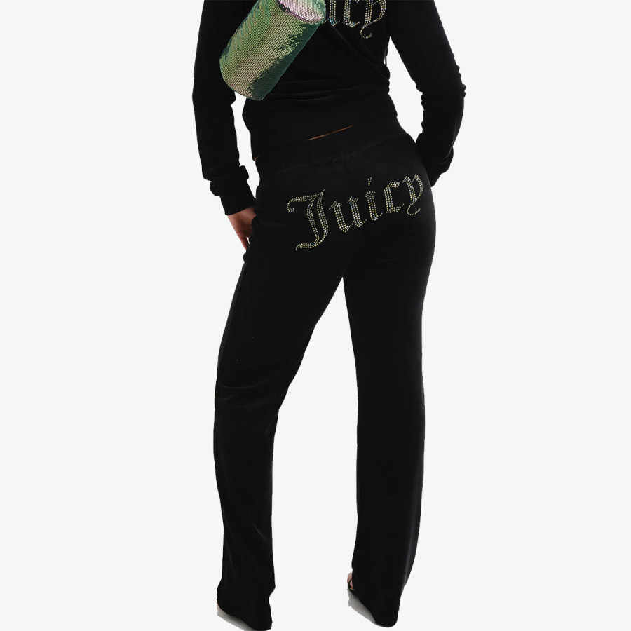 JUICY COUTURE Pantaloni de trening MIXED COLOUR DIAMANTE DEL RAY PANT 