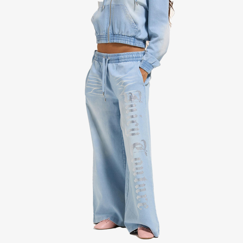 JUICY COUTURE Pantaloni de trening WASHED SMOCKED ANNEN 