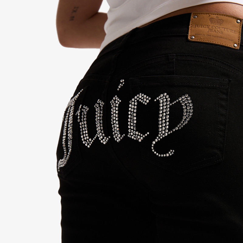 JUICY COUTURE Pantaloni TWILL LR FLARE 