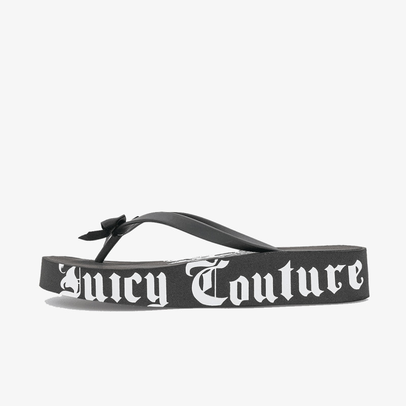 JUICY COUTURE Papuci HERITAGE CREST EVA WEDGE SLIDE 