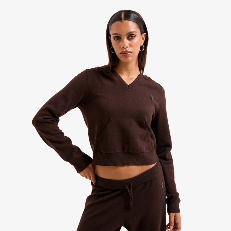 JUICY COUTURE Hanorace HERITAGE KNIT HOODIE