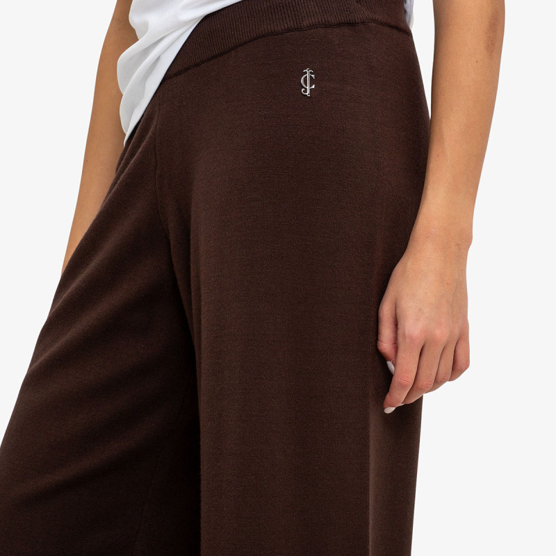 JUICY COUTURE Pantaloni de trening HERITAGE KNIT MID RISE WIDE LEG 