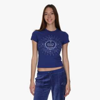 JUICY COUTURE Tricouri HERITAGE CROWN 