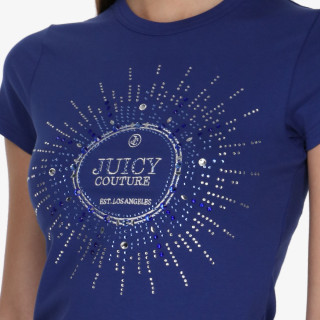 JUICY COUTURE Tricouri HERITAGE CROWN 