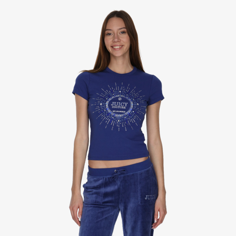 JUICY COUTURE Tricouri HERITAGE CROWN 