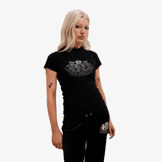 JUICY COUTURE Tricouri DOG CREST HILTON TSHIRT 