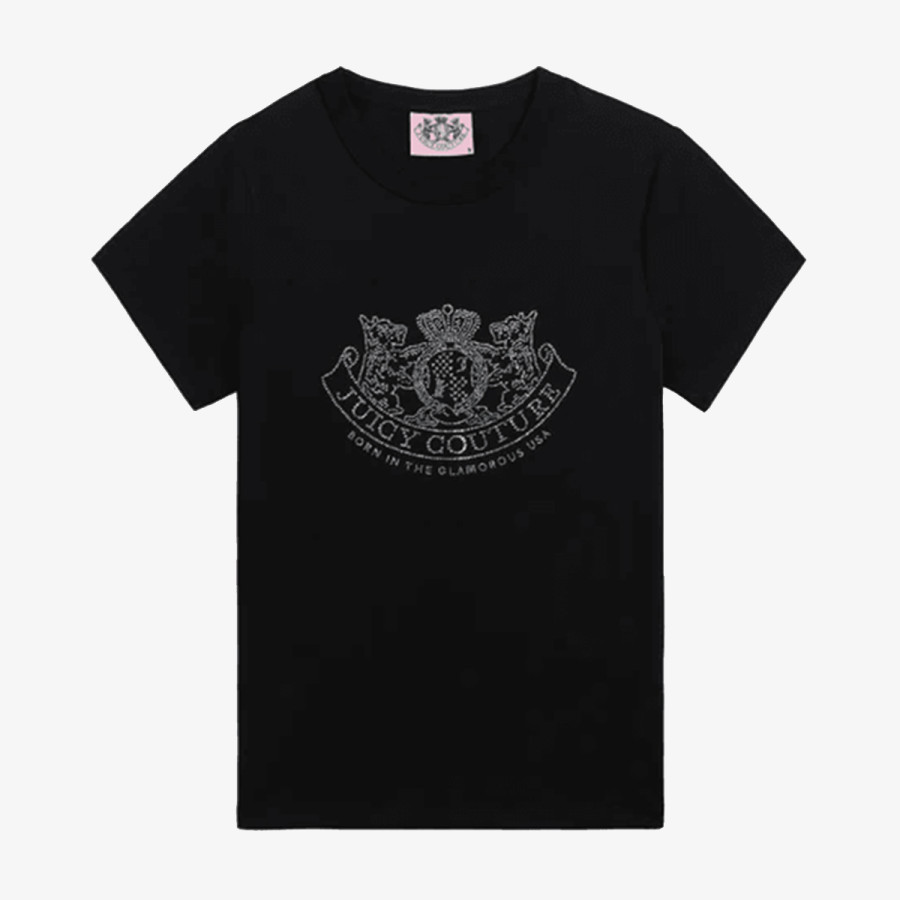 JUICY COUTURE Tricouri DOG CREST HILTON TSHIRT 