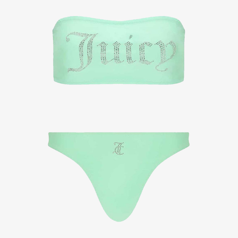 JUICY COUTURE Costum de baie (2 piese) BANDEAU BIKINI TOP 
