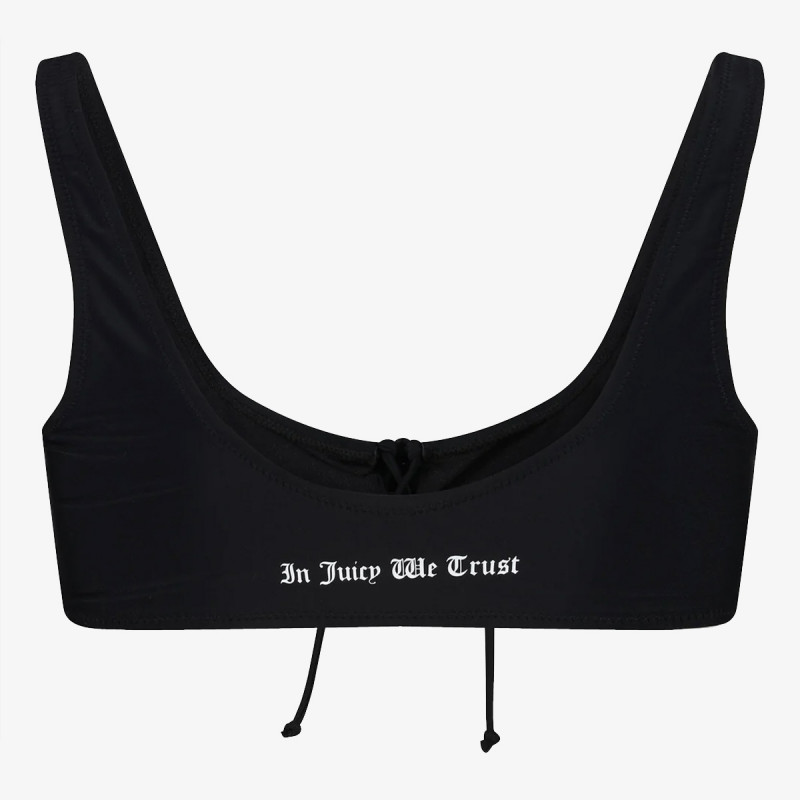 JUICY COUTURE Costum de baie (2 piese) LYCRA BIKINI SET WITH LATTICE DETAILING 