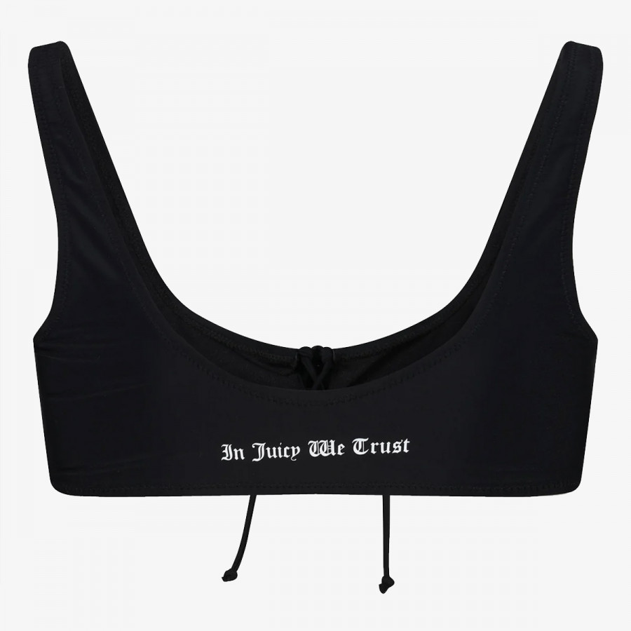 JUICY COUTURE Costum de baie (2 piese) LYCRA BIKINI SET WITH LATTICE DETAILING 
