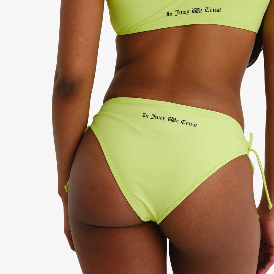 JUICY COUTURE COSTUM DE BAIE (2 PIESE) LYCRA BIKINI SET WITH LATTICE DETAILING 