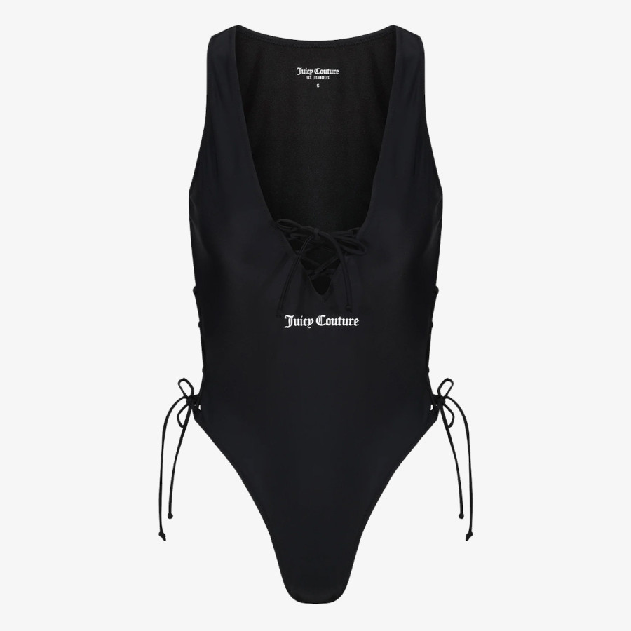 JUICY COUTURE Costum de baie (intreg) ONE PIECE SWIMSUIT WITH LATTICE DETAIL 