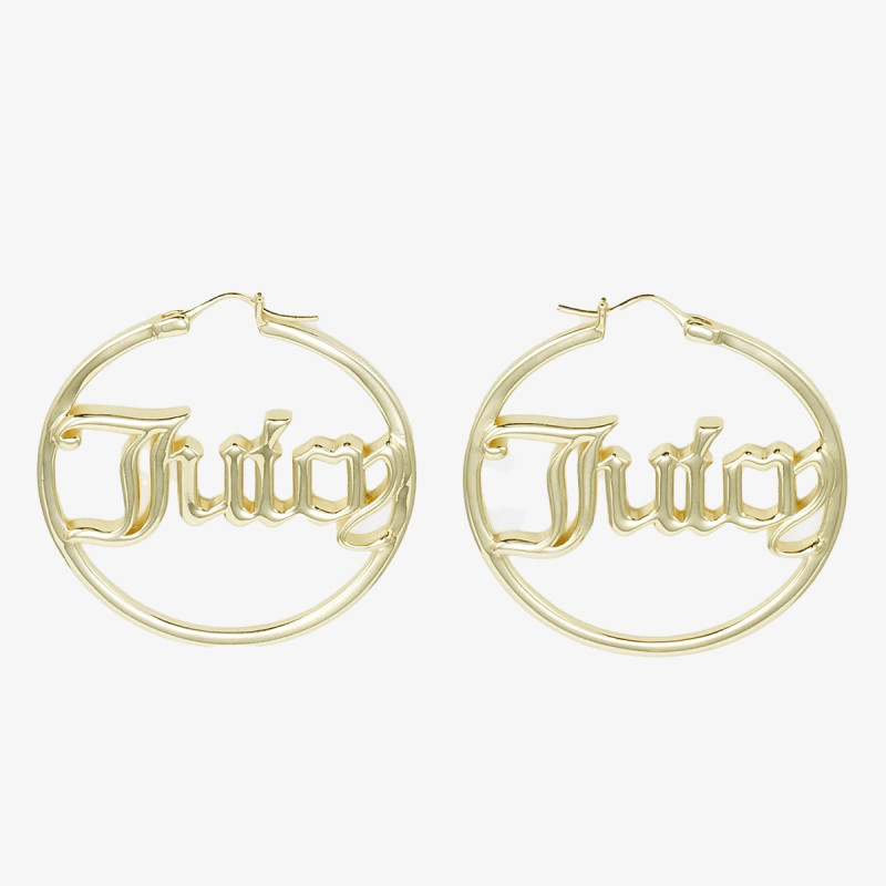 JUICY COUTURE Alte echipamente HOOP EARRINGS 