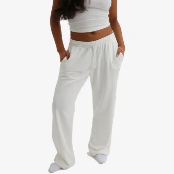 JUICY COUTURE Pantaloni de trening COSY FLEECE LOOSE FITTED WIDE LEG PANT 