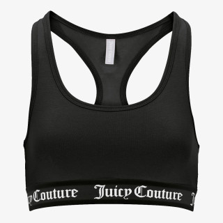 JUICY COUTURE BUSTIERA COTTON BRALETTE WITH ELASTIC 