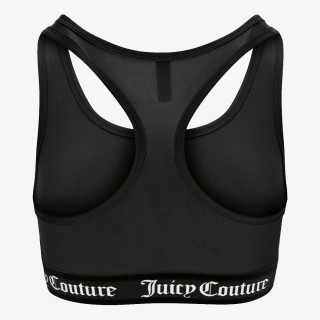 JUICY COUTURE BUSTIERA COTTON BRALETTE WITH ELASTIC 