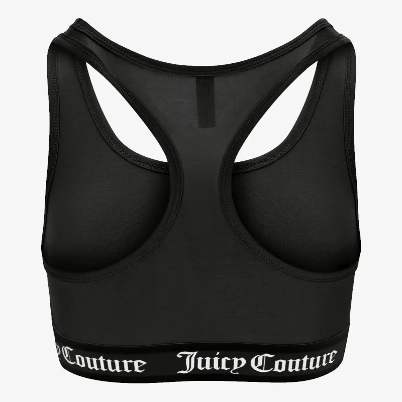 JUICY COUTURE BUSTIERA COTTON BRALETTE WITH ELASTIC 