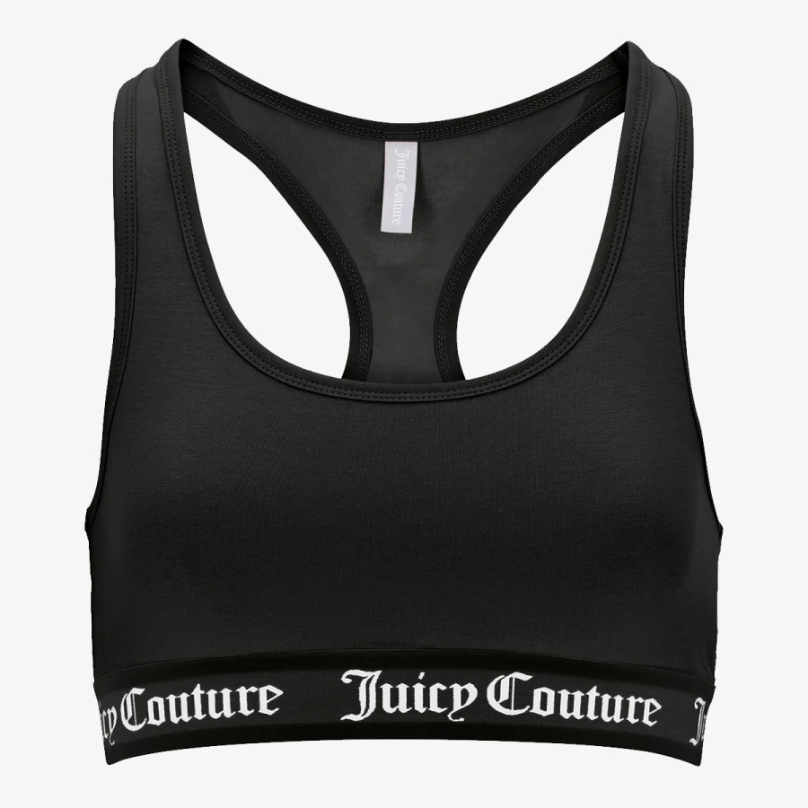 JUICY COUTURE BUSTIERA COTTON BRALETTE WITH ELASTIC 