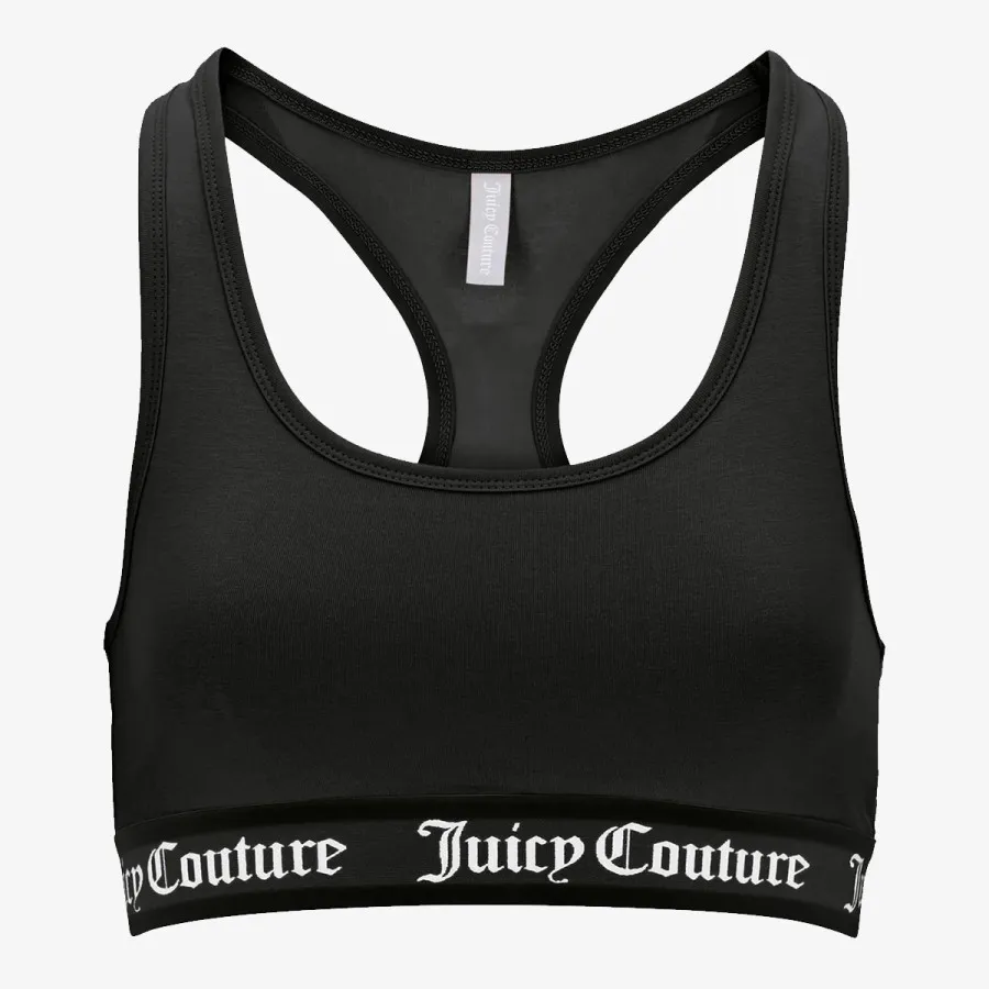 JUICY COUTURE BUSTIERA COTTON BRALETTE WITH ELASTIC 
