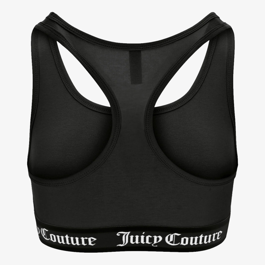 JUICY COUTURE BUSTIERA COTTON BRALETTE WITH ELASTIC 