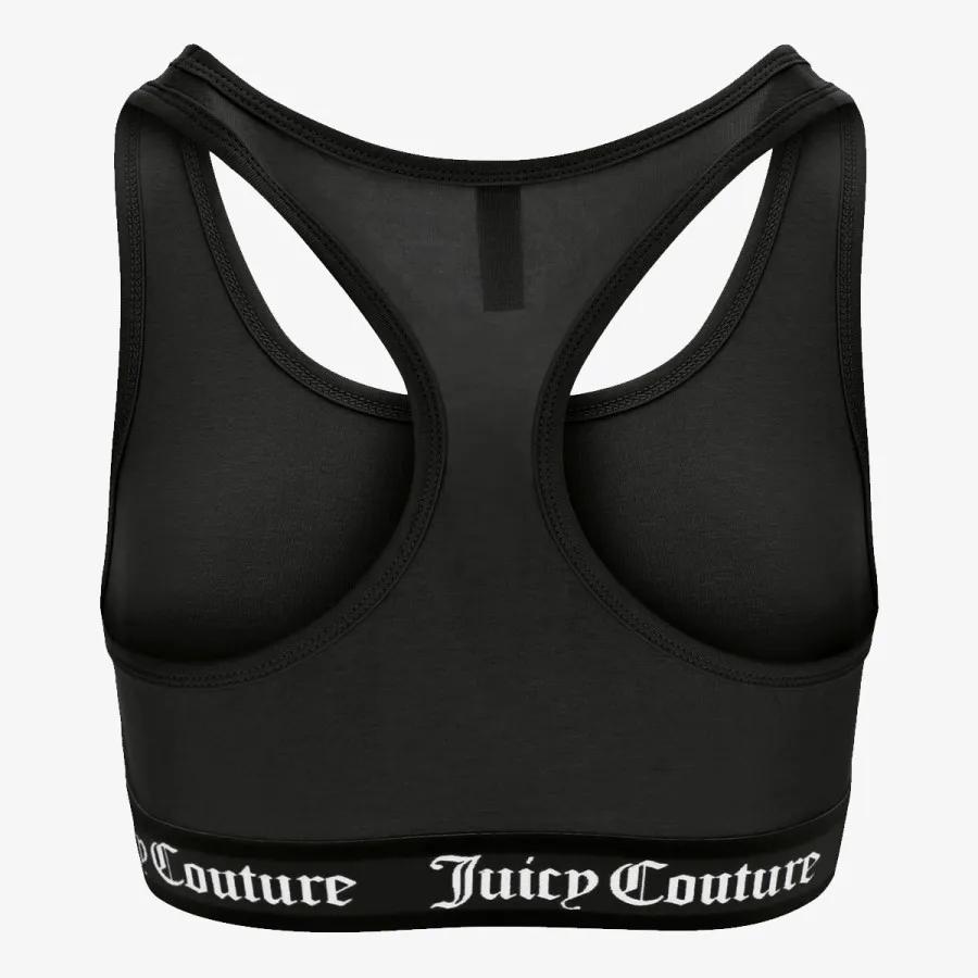 JUICY COUTURE BUSTIERA COTTON BRALETTE WITH ELASTIC 