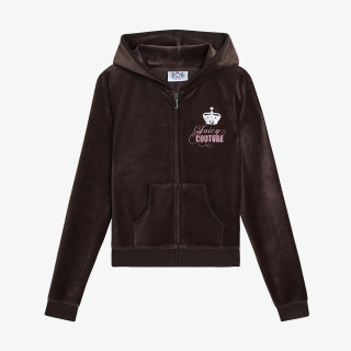 JUICY COUTURE Hanorace HER MAJESTY ROBYN HOODIE