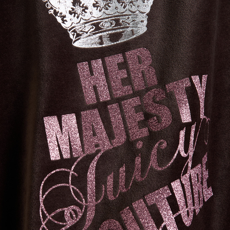 JUICY COUTURE Hanorace HER MAJESTY ROBYN HOODIE