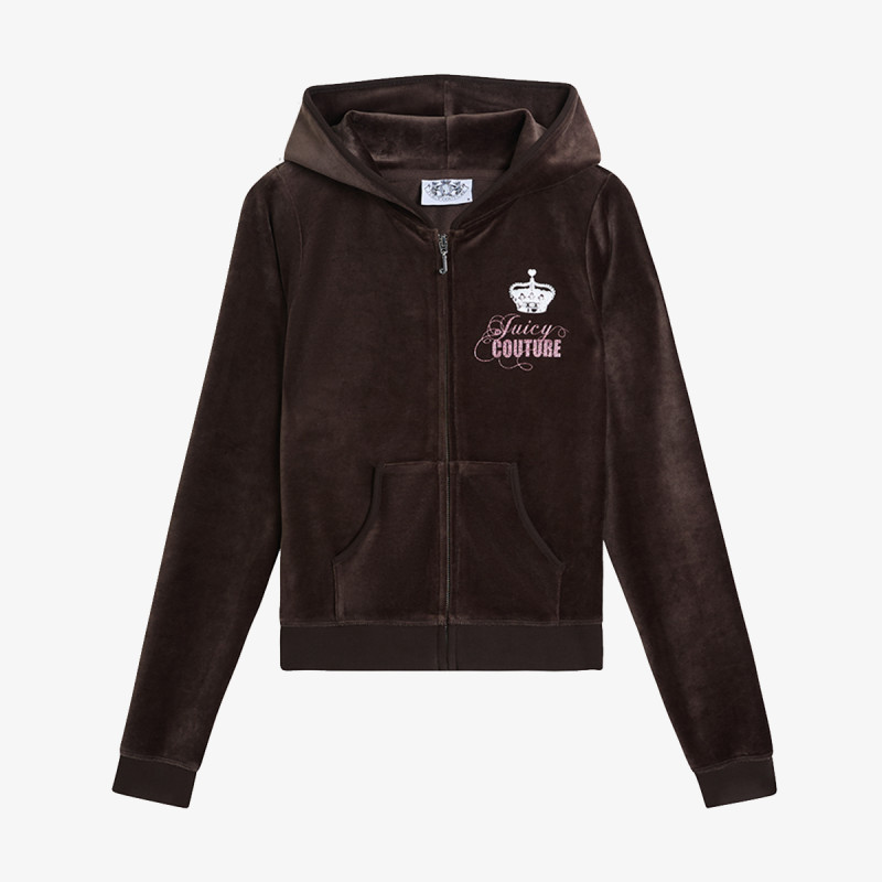 JUICY COUTURE Hanorace HER MAJESTY ROBYN HOODIE