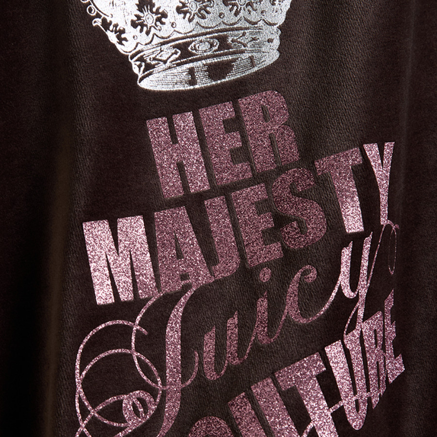 JUICY COUTURE Hanorace HER MAJESTY ROBYN HOODIE