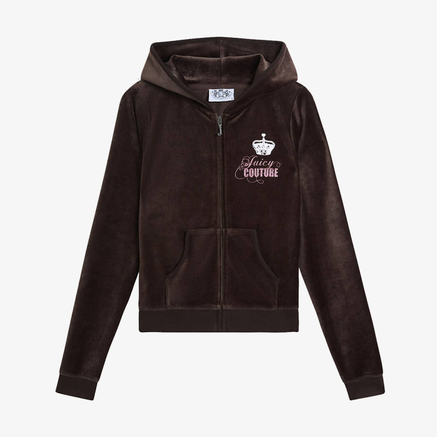 JUICY COUTURE Hanorace HER MAJESTY ROBYN HOODIE
