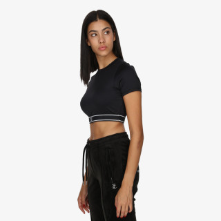 JUICY COUTURE Tricouri RAYON RIB SHORT SLEEVE TOP 