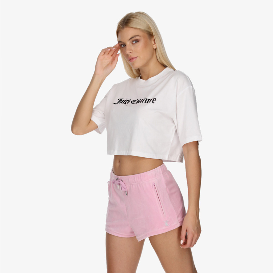 JUICY COUTURE Tricouri 3D CROPPED TEE 