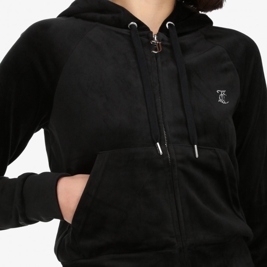 JUICY COUTURE Hanorace Hooded Velvet 