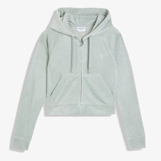 JUICY COUTURE Hanorace MADISON OUTLINE HOODIE WITH DIAMANTE BRA 