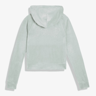 JUICY COUTURE Hanorace MADISON OUTLINE HOODIE WITH DIAMANTE BRA 