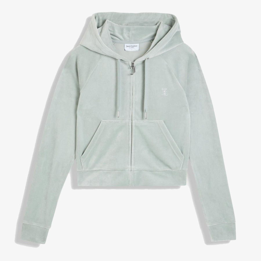 JUICY COUTURE Hanorace MADISON OUTLINE HOODIE WITH DIAMANTE BRA 