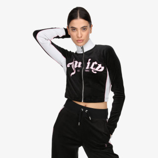 JUICY COUTURE Hanorace GEMINI RIB TRACK TOP 