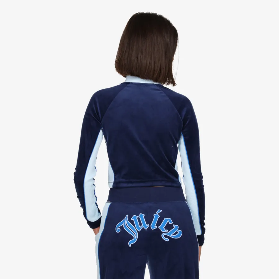 JUICY COUTURE Hanorace GEMINI RIB TRACK TOP 